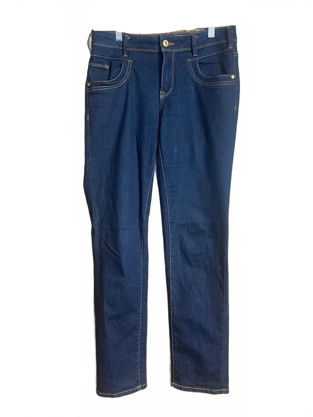 Tom Tailor Alexa jeans with a dark blue denim wash Size 29